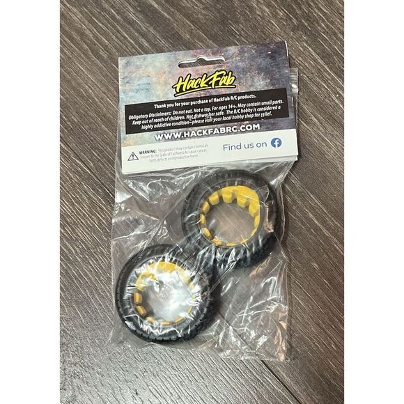 HackFab Losi Mini-B Blip Mini Front Oval Tires (2), HFB06022 - Picture 5 of 5